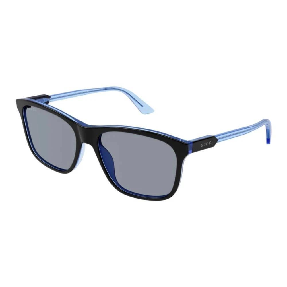 NWT Gucci GG1819S-003 Black Grey 57mm Sunglasses